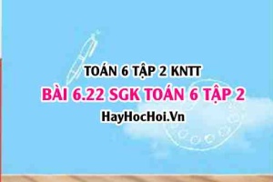 Bài 6.22 SGK Toán 6 tập 2 Kết nối tri thức